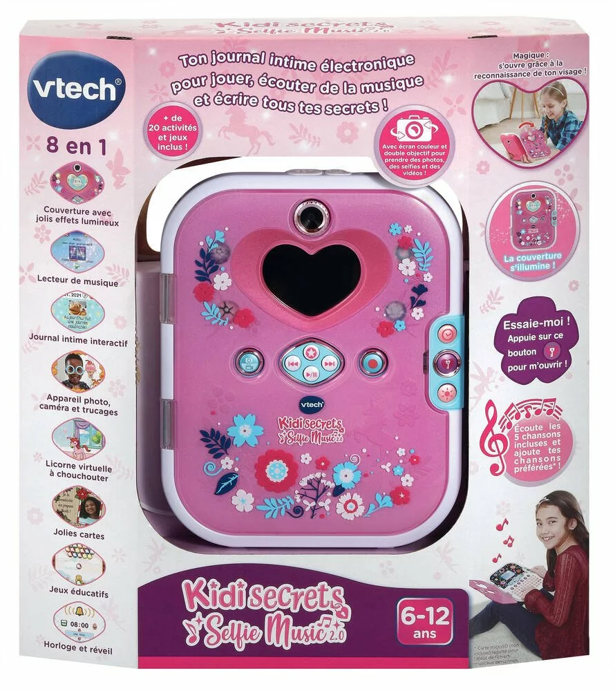 VTech KIDISECRETS SELFIE MUSIC 2.0 3 VTech KIDISECRETS SELFIE MUSIC 2.0 – Image 3