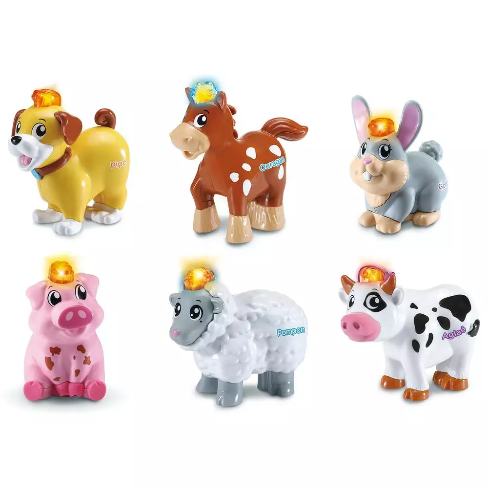 VTech ANIMAUX DE LA FERME - TUT TUT ANIMO 1 VTech ANIMAUX DE LA FERME - TUT TUT ANIMO