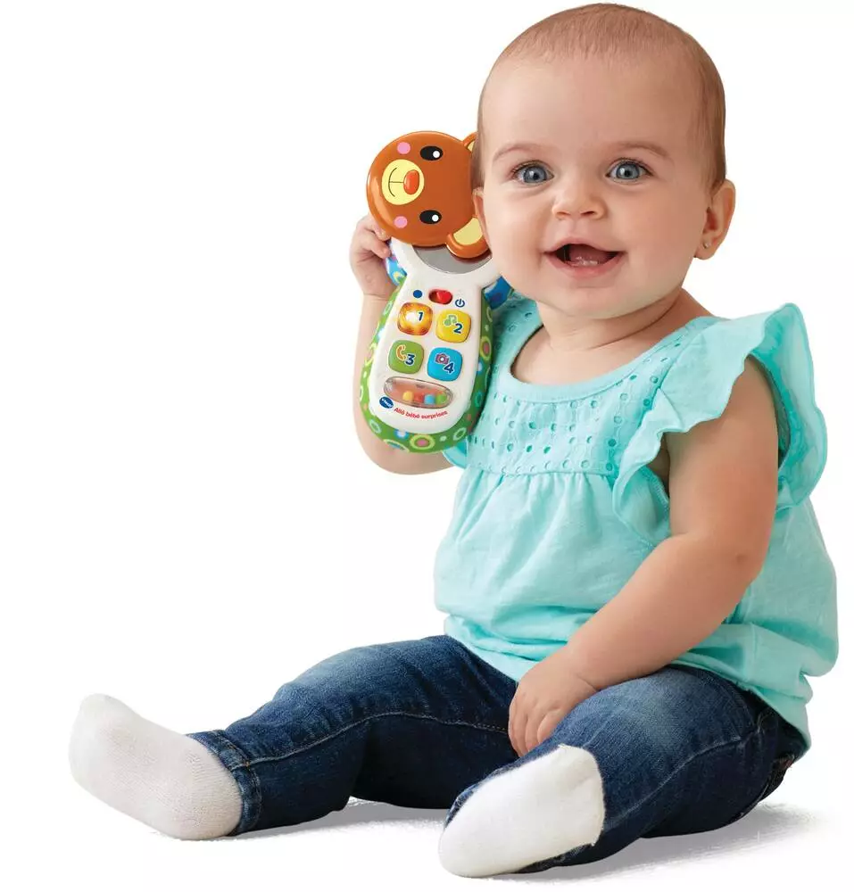 VTECH BABY - ALLO BEBE SURPRISES BRUN 3 VTECH BABY - ALLO BEBE SURPRISES BRUN – Image 3