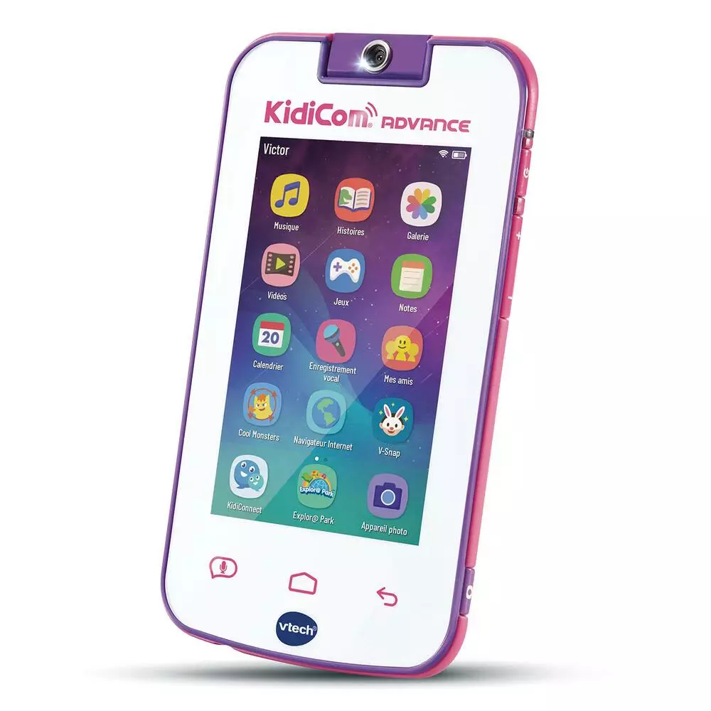 VTech KIDICOM ADVANCE BLANC/ROSE 1 VTech KIDICOM ADVANCE BLANC/ROSE