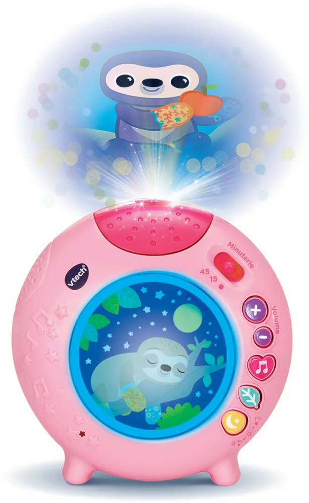 VTech LUMI VEILLEUSE NUIT ENCHANTEE - ROSE 1 VTech LUMI VEILLEUSE NUIT ENCHANTEE - ROSE