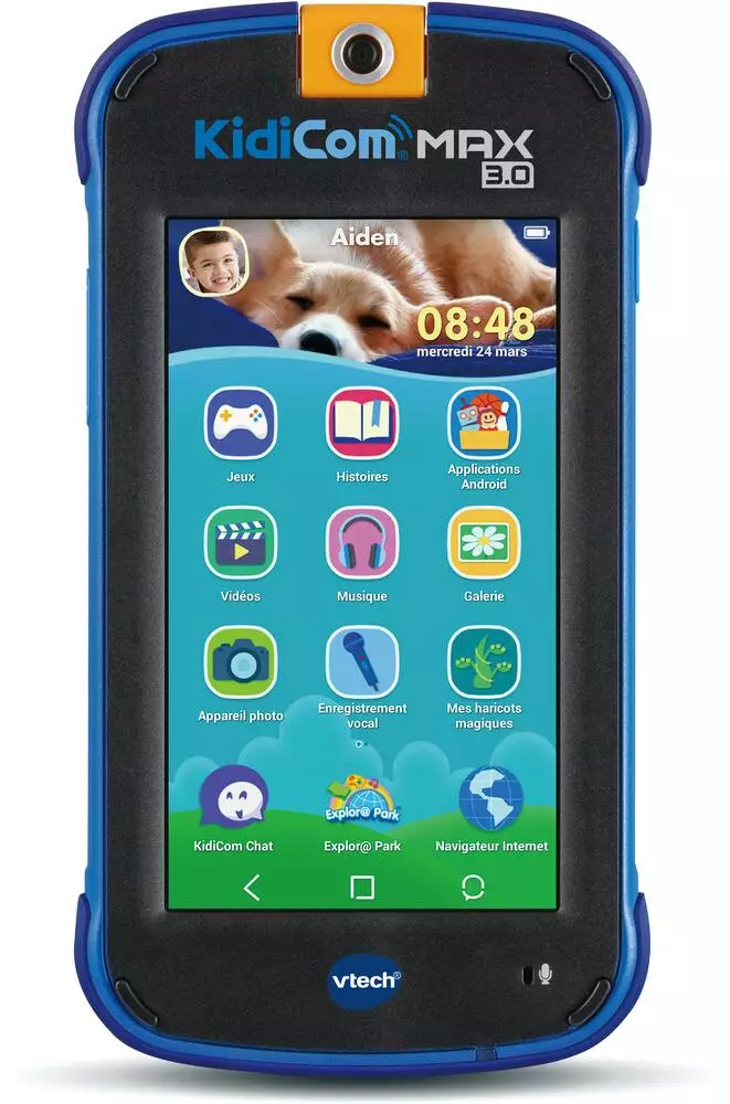 VTech KIDICOM MAX 3.0 BLEU 1 VTech KIDICOM MAX 3.0 BLEU