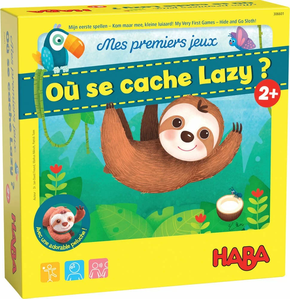 Haba MES PREMIERS JEUX - OU SE CACHE LASY 1 Haba MES PREMIERS JEUX - OU SE CACHE LASY