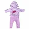 CERISE & CAPUCINE ENSEMBLE SWEAT LICORNE ET LEGGING - 42 CM ONE WORLD ONE FUTURE