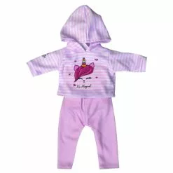 CERISE & CAPUCINE ENSEMBLE SWEAT LICORNE ET LEGGING - 42 CM ONE WORLD ONE FUTURE