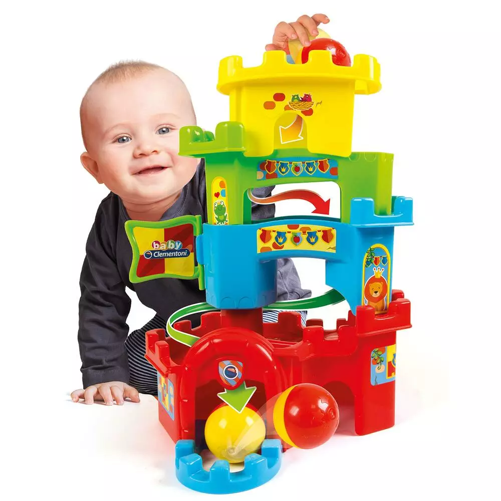 Clementoni CHÂTEAU ROULE-BOULE PREMIÈRES ACTIVITÉS 5 Clementoni CHÂTEAU ROULE-BOULE PREMIÈRES ACTIVITÉS – Image 5