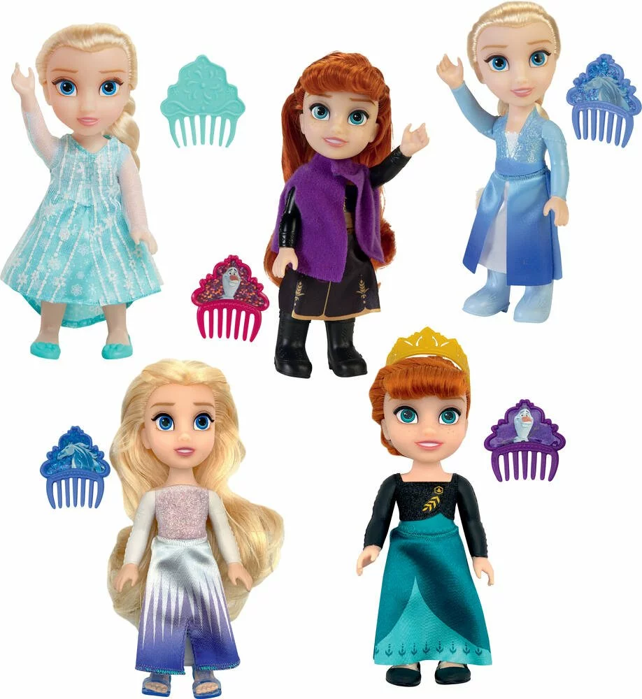 JAKKS PACIFIC POUPEE 15 CM ANNA OU ELSA - LA REINE DES NEIGES 2 1 JAKKS PACIFIC POUPEE 15 CM ANNA OU ELSA - LA REINE DES NEIGES 2