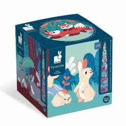 Janod PYRAMIDE RONDE LES ANIMAUX DE LA FORÊT - EN CARTON -Magasin Promotionnel Corolla 80f699b272f01316e472313e55ae3b3603f191ac 02082021 04