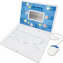 LEXIBOOK ORDINATEUR ÉDUCATIF BILINGUE - 124 ACTIVITÉS FRANÇAIS-ANGLAIS