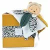 DOUDOU ET COMPAGNIE BOH'AIME - PELUCHE LION DOUDOU PETALE