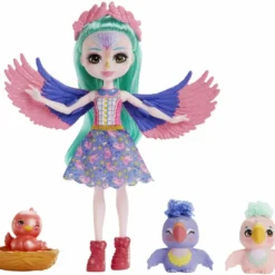 MATTEL ENCHANTIMALS - BETES CITADINES - POUPEE FILIA FINCH