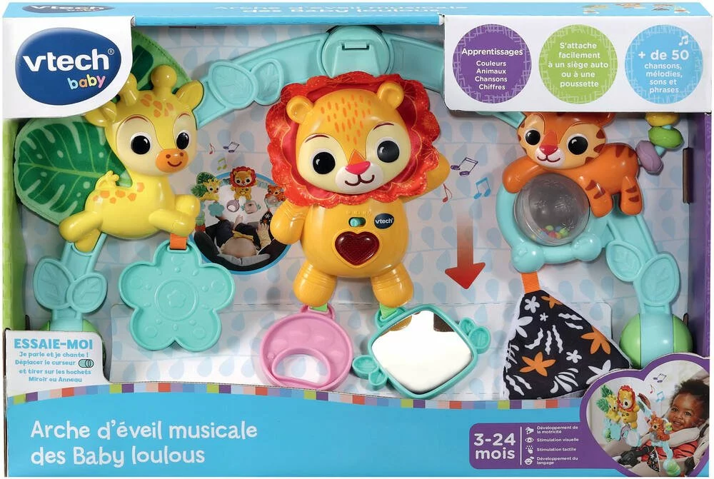 VTech ARCHE D'ÉVEIL MUSICALE DES BABY LOULOUS 4 VTech ARCHE D'ÉVEIL MUSICALE DES BABY LOULOUS – Image 4