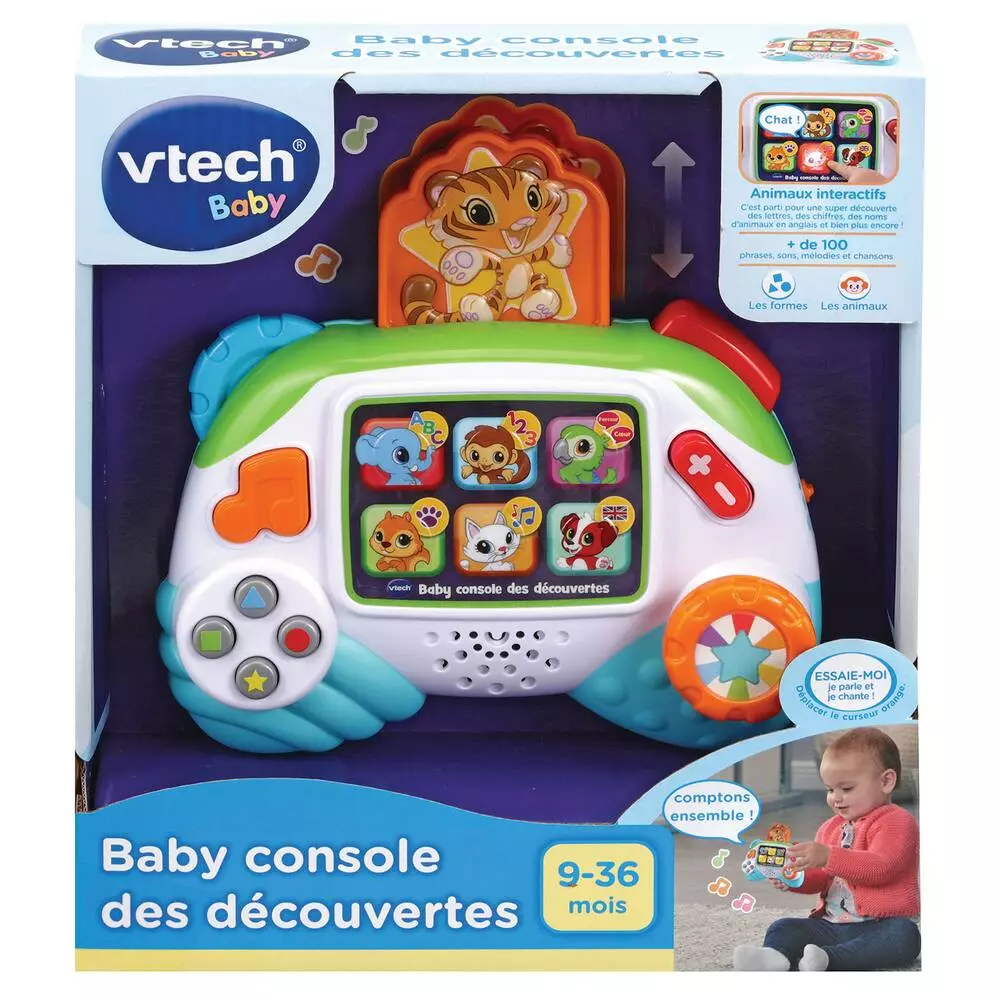 VTech BABY CONSOLE DES DÉCOUVERTES 3 VTech BABY CONSOLE DES DÉCOUVERTES – Image 3