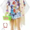 MATTEL POUPEE BARBIE EXTRA ROBE FLEURIE