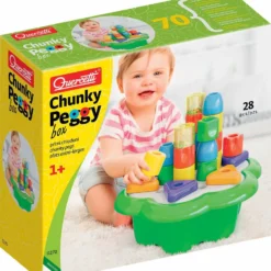 Quercetti CHUNKY PEGGY 28 PIECES