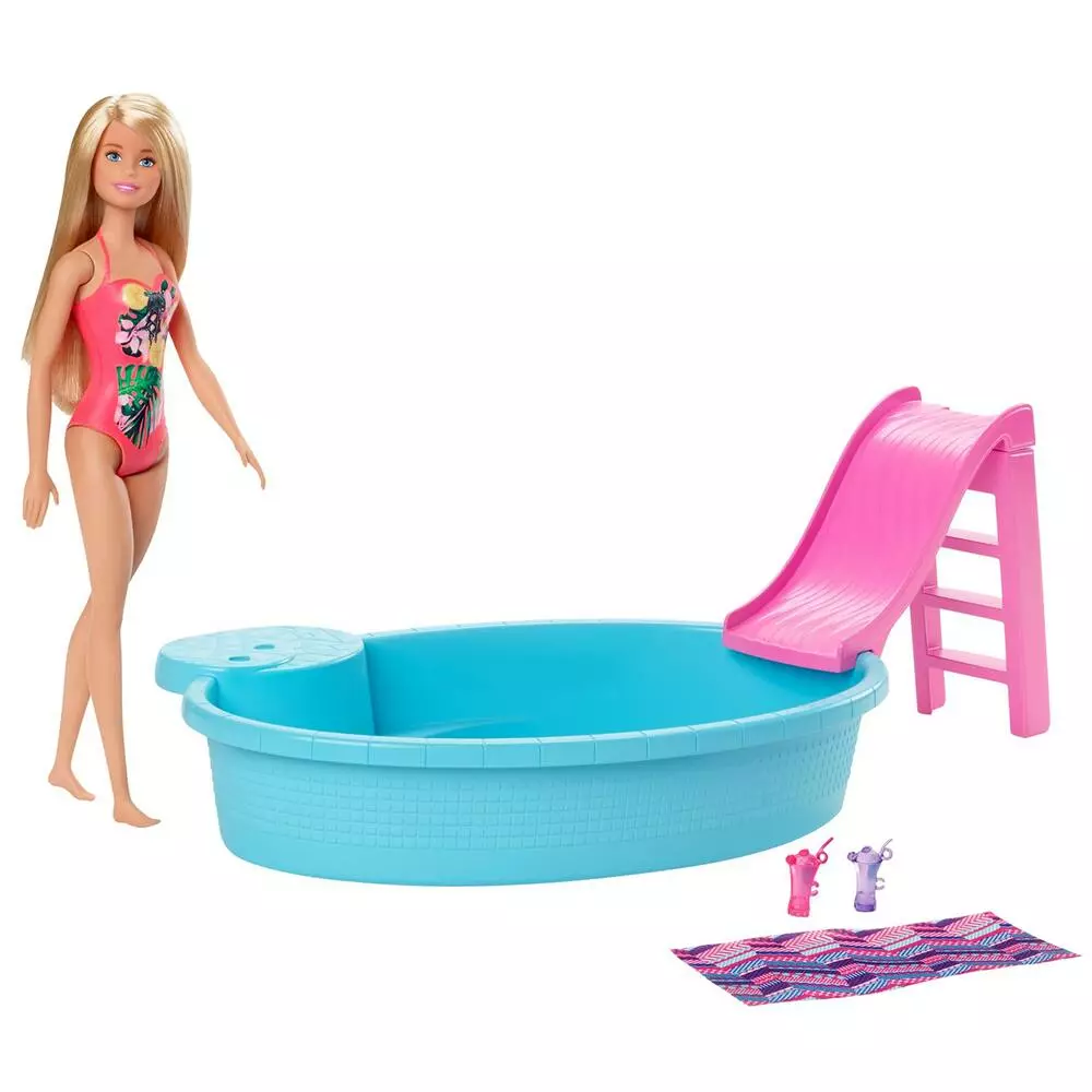 MATTEL POUPEE BARBIE ET SA PISCINE 1 MATTEL POUPEE BARBIE ET SA PISCINE