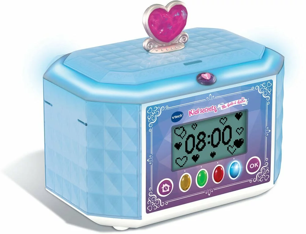 VTech KIDISECRETS - MA BOITE À BIJOUX BLEUE 1 VTech KIDISECRETS - MA BOITE À BIJOUX BLEUE