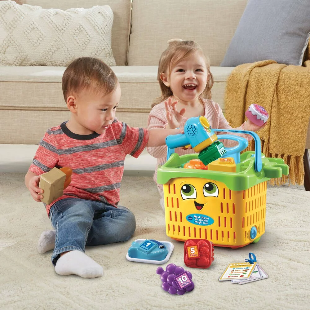 VTech MAXI CHARIOT DE COURSES MAGIC'SCAN 2 VTech MAXI CHARIOT DE COURSES MAGIC'SCAN – Image 2