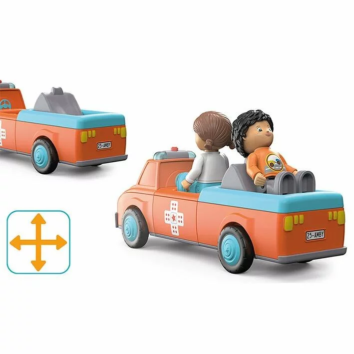 Siku VOITURE ANNA AMBY - 3 PARTIES AVEC SON ET LUMIÈRE 4 Siku VOITURE ANNA AMBY - 3 PARTIES AVEC SON ET LUMIÈRE – Image 4