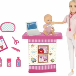 THAĂŹS THAIS POUPEE CABINET MEDICAL 29 CM