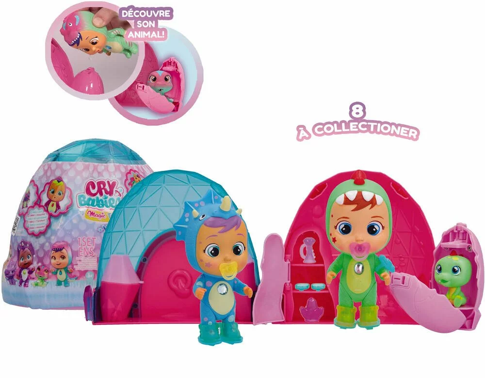 IMC CRY BABIES MAGIC TEARS DINO - ICY WORLD 1 IMC CRY BABIES MAGIC TEARS DINO - ICY WORLD