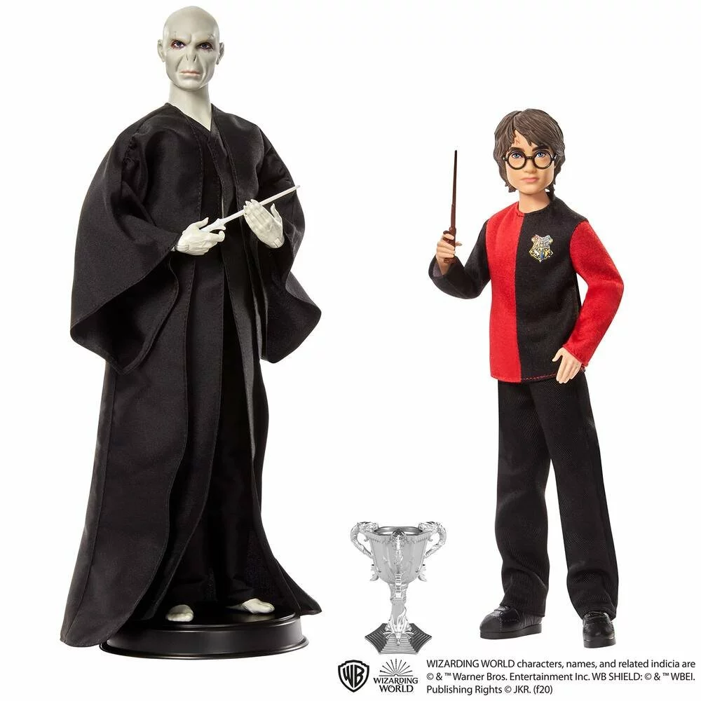 MATTEL PACK 2 POUPEES VOLDEMORT ET HARRY POTTER 1 MATTEL PACK 2 POUPEES VOLDEMORT ET HARRY POTTER