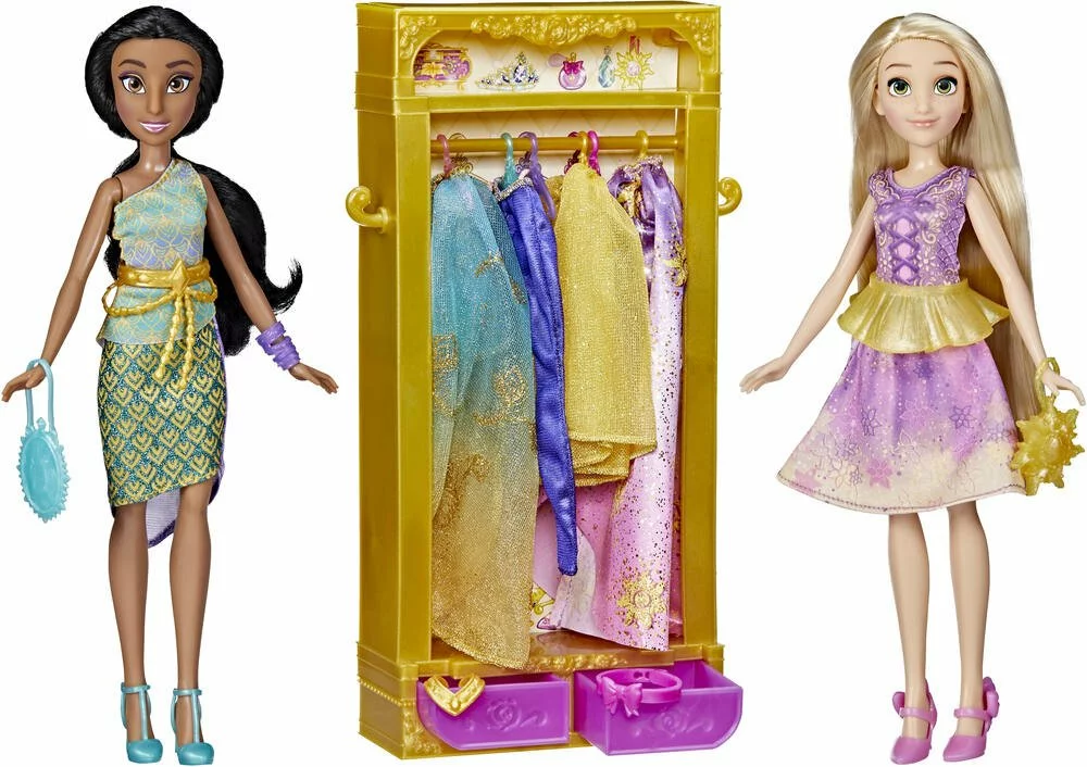 Hasbro DISNEY PRINCESSE - LE DRESSING DE JASMINE ET RAIPONCE 1 Hasbro DISNEY PRINCESSE - LE DRESSING DE JASMINE ET RAIPONCE