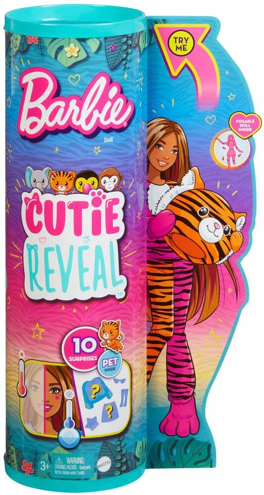 MATTEL BARBIE CUTIE REVEAL TIGRE 5 MATTEL BARBIE CUTIE REVEAL TIGRE – Image 5