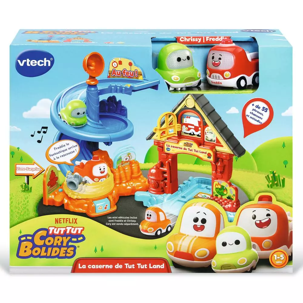 VTech LA CASERNE DE TUT TUT LAND + FREDDIE - TUT TUT CORY BOLIDES 3 VTech LA CASERNE DE TUT TUT LAND + FREDDIE - TUT TUT CORY BOLIDES – Image 3