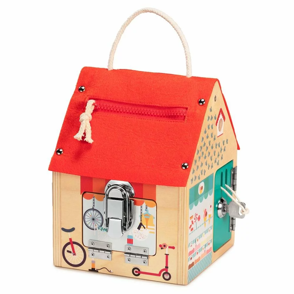 Lilliputiens MAISON D'APPRENTISSAGE MULTI FERMETURES 2 Lilliputiens MAISON D'APPRENTISSAGE MULTI FERMETURES – Image 2