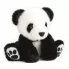 HISTOIRE D'OURS PELUCHE SO CHIC PANDA NOIR 17 CM