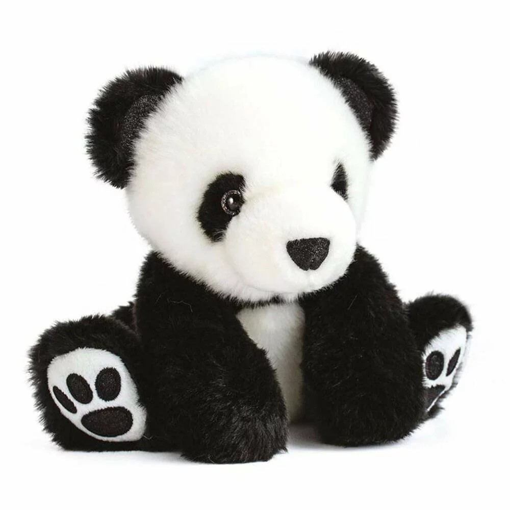 HISTOIRE D'OURS PELUCHE SO CHIC PANDA NOIR 17 CM 1 HISTOIRE D'OURS PELUCHE SO CHIC PANDA NOIR 17 CM