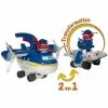 ALPHA GROUP SUPER WINGS - AVION POLICE PATROLLER 2 EN 1 + 1 FIGURINE