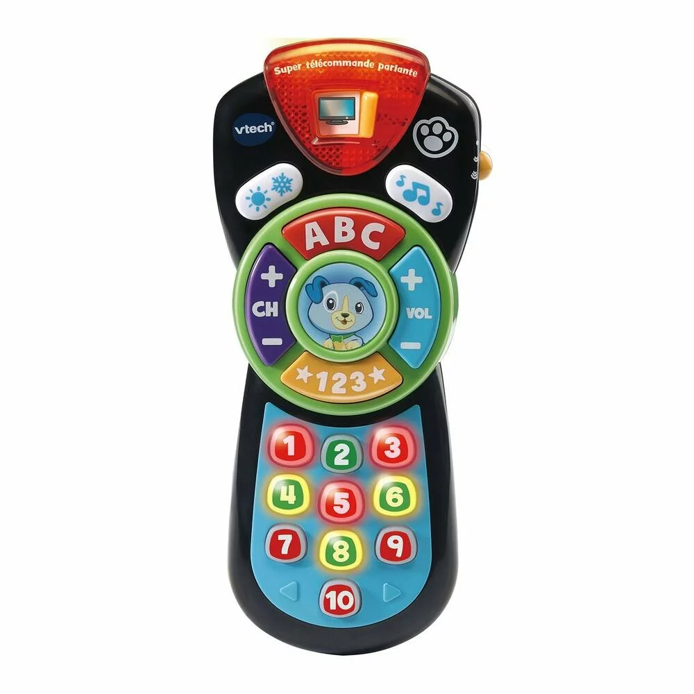 VTECH BABY - SUPER TELECOMMANDE PARLANTE 1 VTECH BABY - SUPER TELECOMMANDE PARLANTE