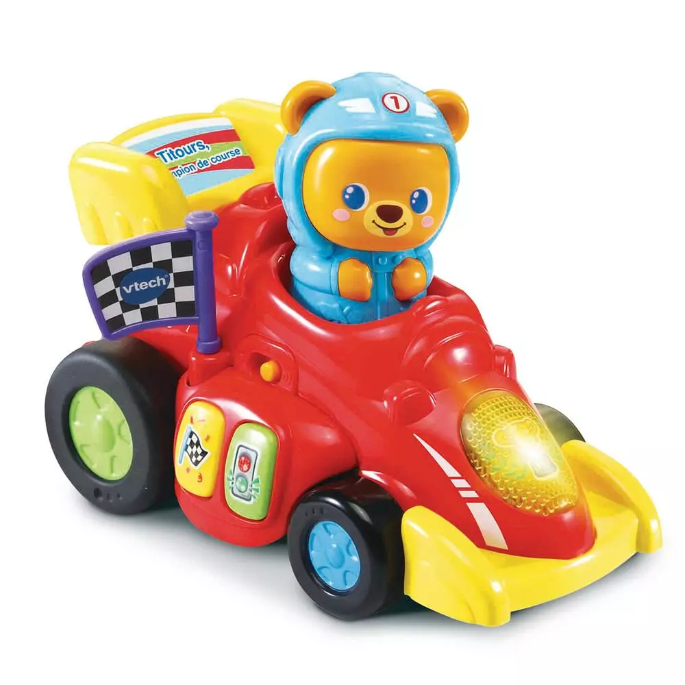 VTech TITOURS, CHAMPION DE COURSE VOITURE 1 VTech TITOURS, CHAMPION DE COURSE VOITURE