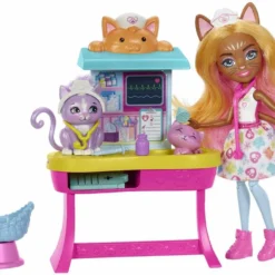 MATTEL ENCHANTIMALS - POUPEE ET COFFRET BETES CITADINES CABINET DU DOCTEUR CHAT 8 MATTEL ENCHANTIMALS - POUPEE ET COFFRET BETES CITADINES CABINET DU DOCTEUR CHAT -Magasin Promotionnel Corolla b953d44b5065febc4f8c1abefeba453e93dd1d33 41107671 03