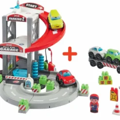 ABRICK -SUPER PACK GARAGE ET TRANSPORT DE VÉHICULES