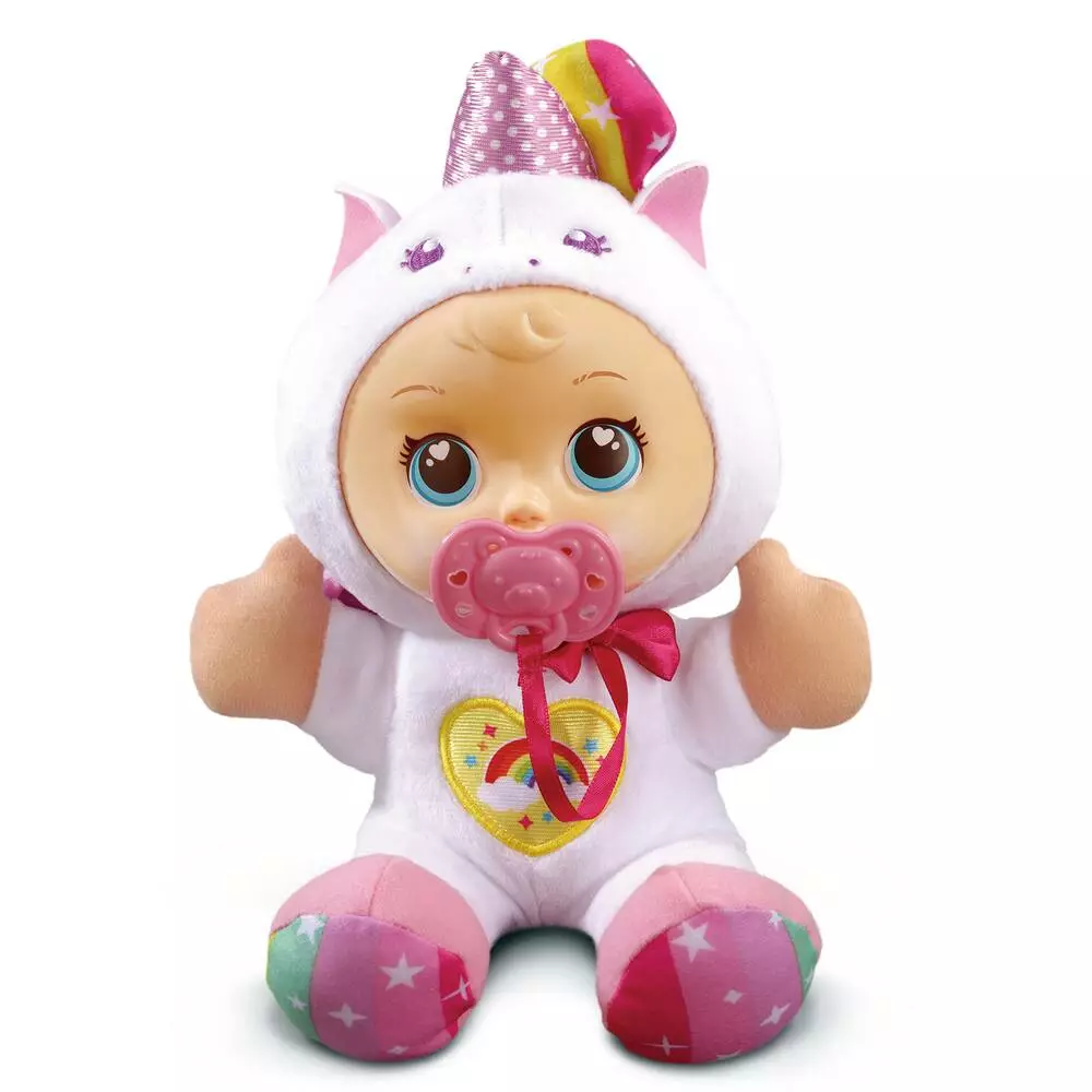 VTech LITTLE LOVE - POUPON PAILLETTE LICORNE ARC-EN-CIEL 30 CM 1 VTech LITTLE LOVE - POUPON PAILLETTE LICORNE ARC-EN-CIEL 30 CM