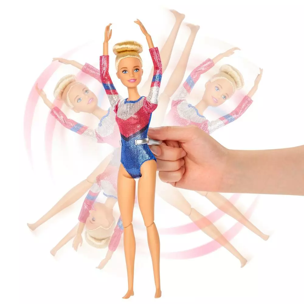 MATTEL COFFRET POUPEE BARBIE GYMNASTIQUE 4 MATTEL COFFRET POUPEE BARBIE GYMNASTIQUE – Image 4