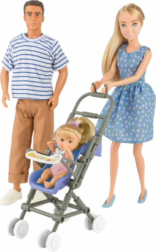 THAÏS THAIS POUPEE BALADE EN FAMILLE 29 CM 2 THAÏS THAIS POUPEE BALADE EN FAMILLE 29 CM – Image 2