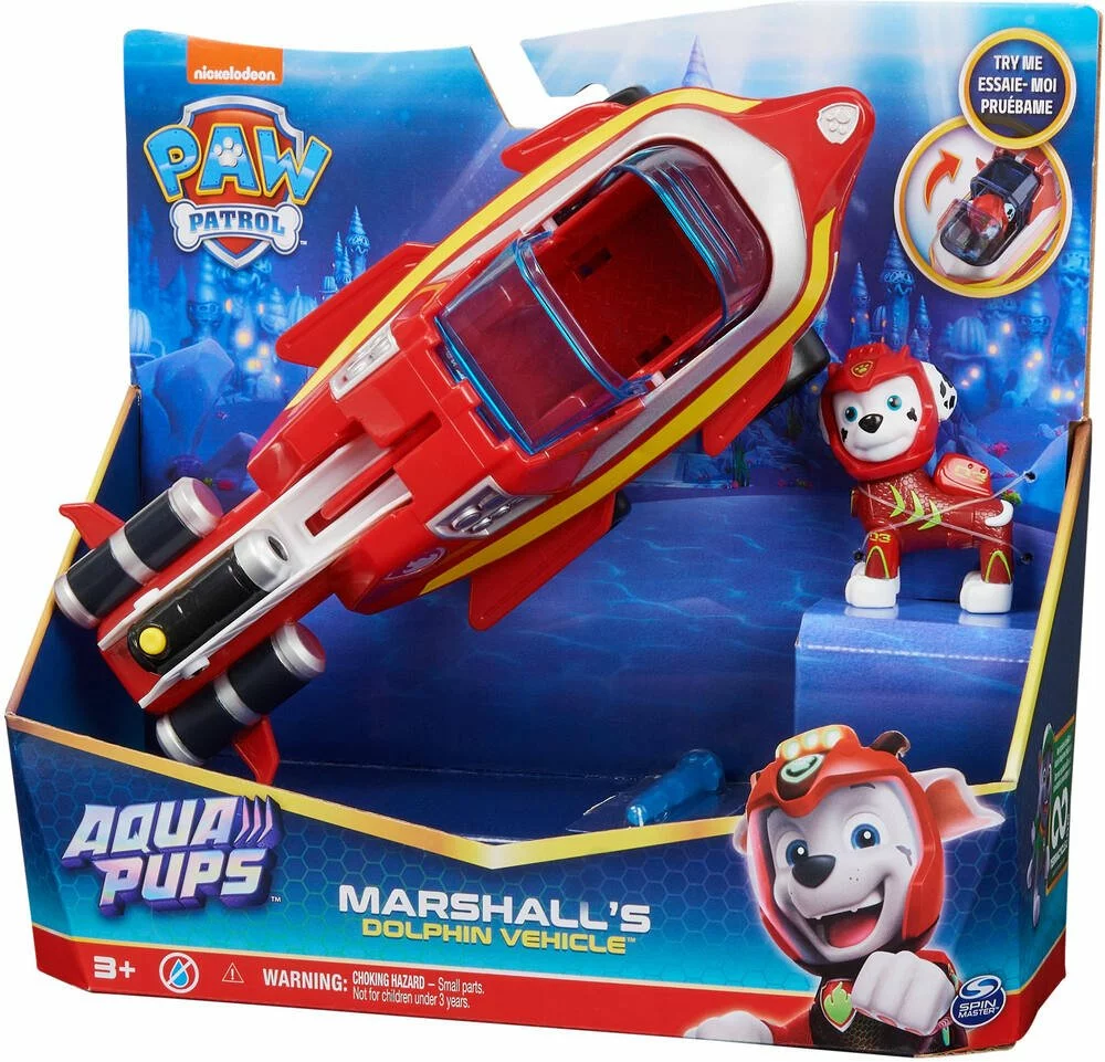 SPIN MASTER VEHICULE + FIGURINE MARCUS AQUA PUPS LA PAT' PATROUILLE 6 SPIN MASTER VEHICULE + FIGURINE MARCUS AQUA PUPS LA PAT' PATROUILLE – Image 6