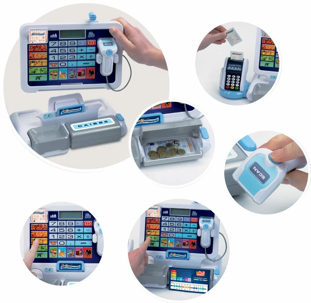 COM'LES VRAIS MA SUPER CAISSE ENREGISTREUSE ET SES ACCESSOIRES 2 COM'LES VRAIS MA SUPER CAISSE ENREGISTREUSE ET SES ACCESSOIRES – Image 2