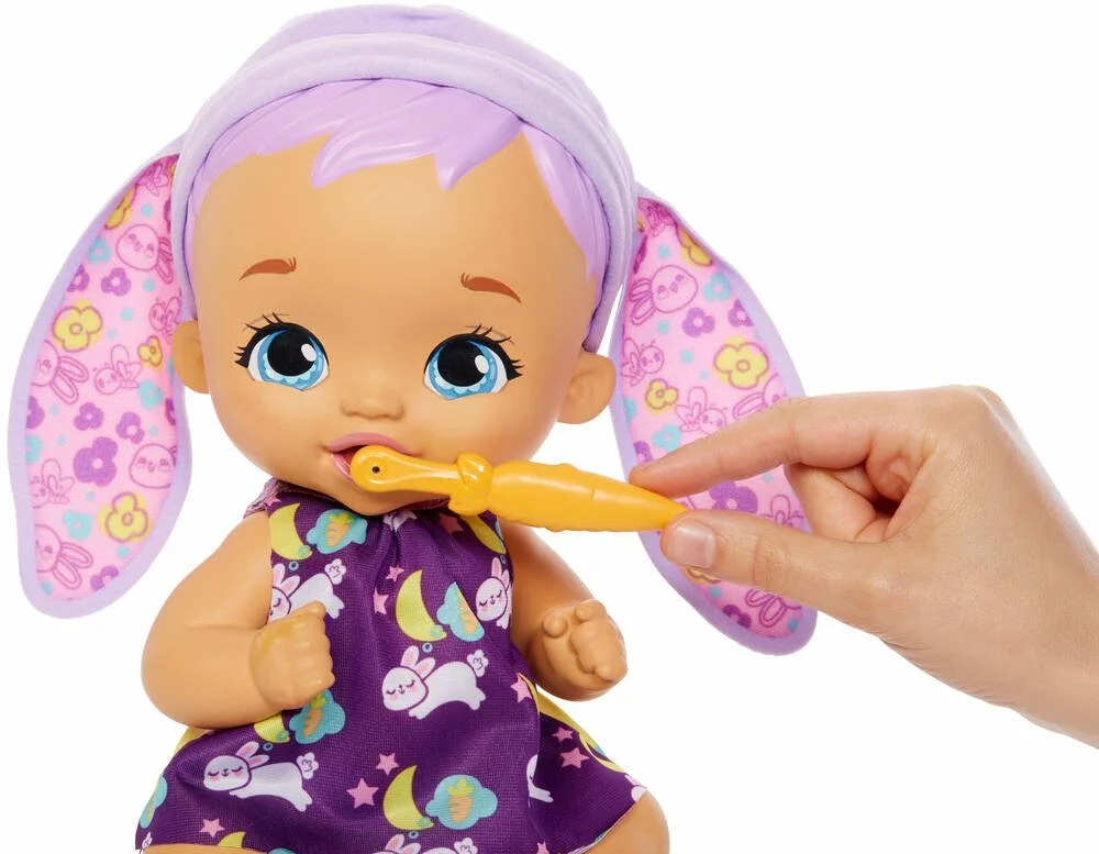 MATTEL POUPEE BEBE LAPIN SE BROSSE LES DENTS - MY GARDEN BABY 4 MATTEL POUPEE BEBE LAPIN SE BROSSE LES DENTS - MY GARDEN BABY – Image 4