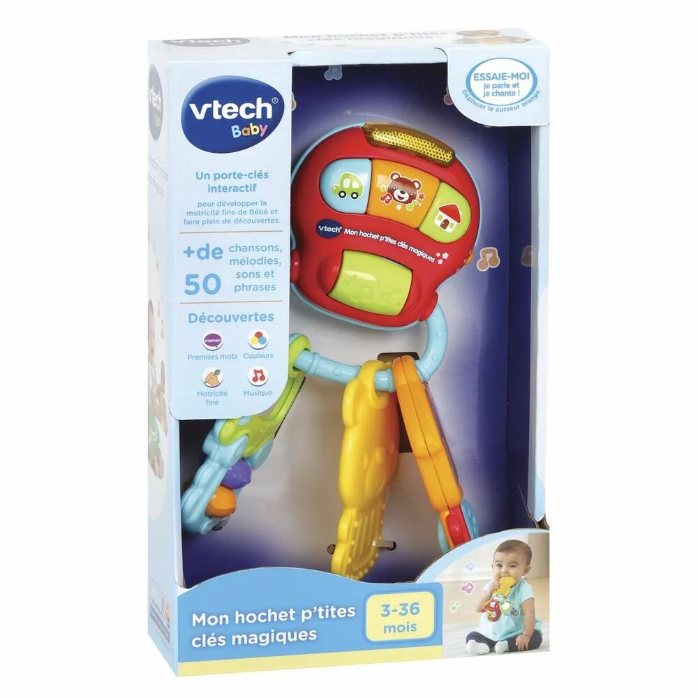 VTECH BABY - MON HOCHET P'TITES CLES MAGIQUES 4 VTECH BABY - MON HOCHET P'TITES CLES MAGIQUES – Image 4