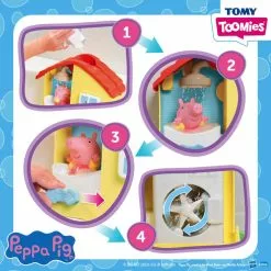 Tomy PEPPA PIG - PLAYSET DE BAIN MAISON DE PEPPA -Magasin Promotionnel Corolla cd02dfc624c3ae48ebd43289e359370cfd54b470 41083229 04
