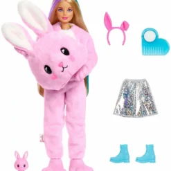 MATTEL POUPEE BARBIE CUTIE REVEAL LAPIN
