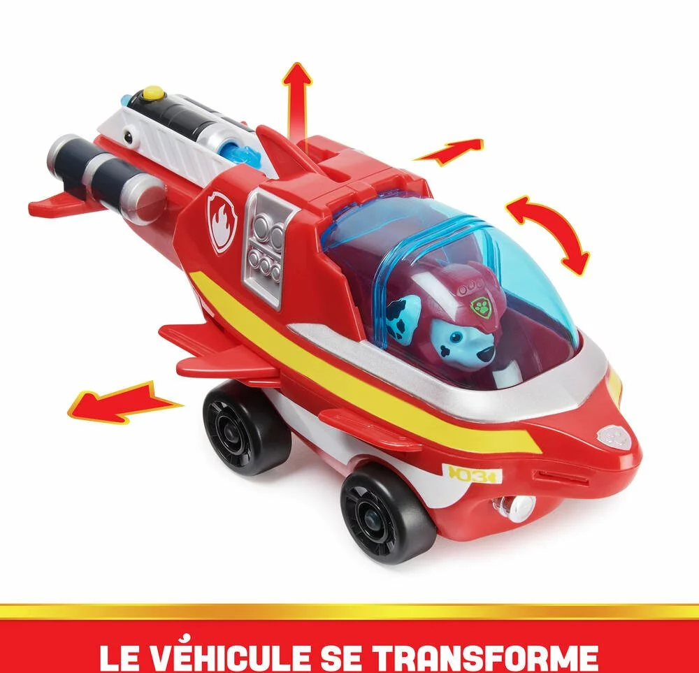 SPIN MASTER VEHICULE + FIGURINE MARCUS AQUA PUPS LA PAT' PATROUILLE 3 SPIN MASTER VEHICULE + FIGURINE MARCUS AQUA PUPS LA PAT' PATROUILLE – Image 3
