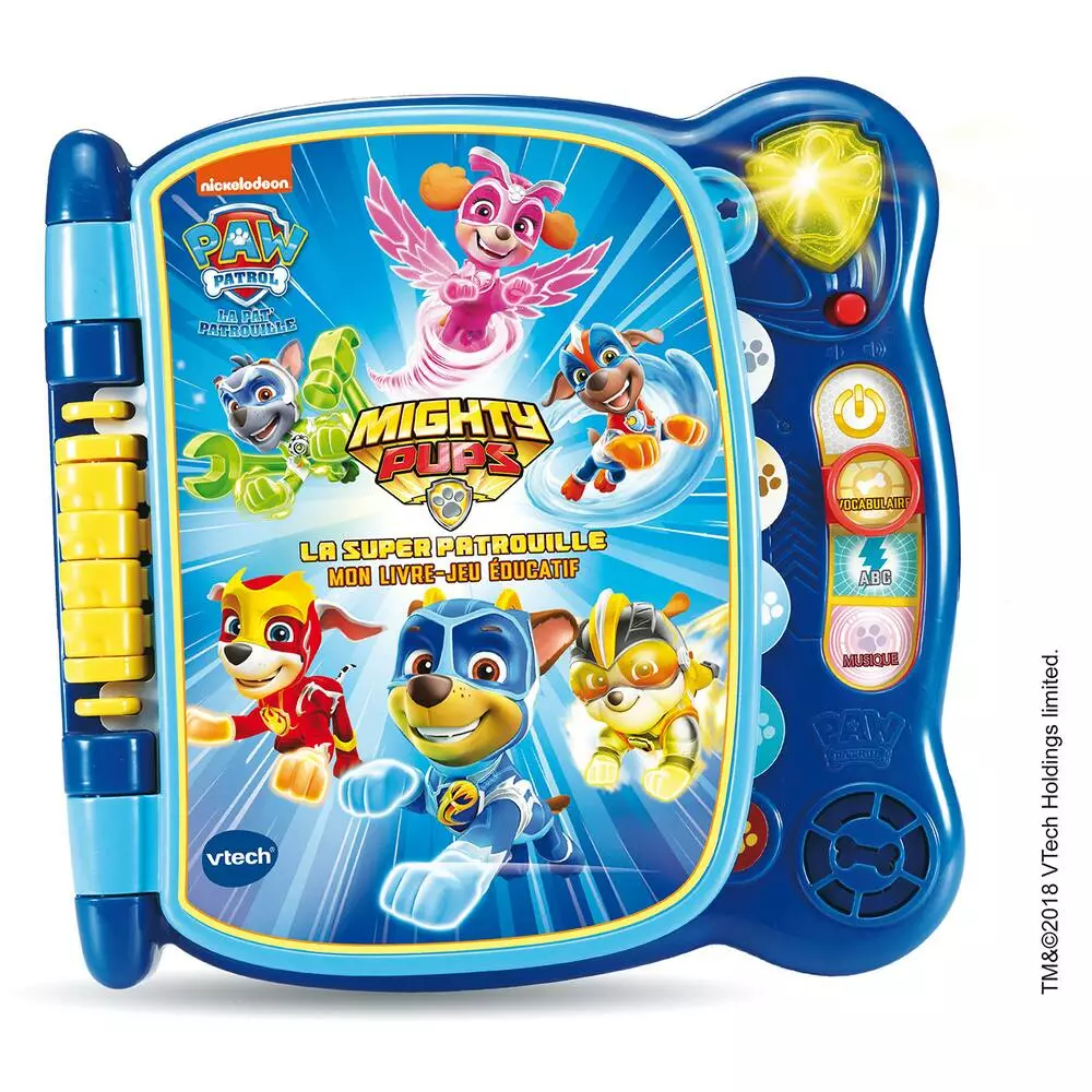 VTech MON LIVRE - JEU ÉDUCATIF - PAT'PATROUILLE 1 VTech MON LIVRE - JEU ÉDUCATIF - PAT'PATROUILLE