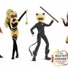 Bandai MIRACULOUS PACK DE 4 POUPEES