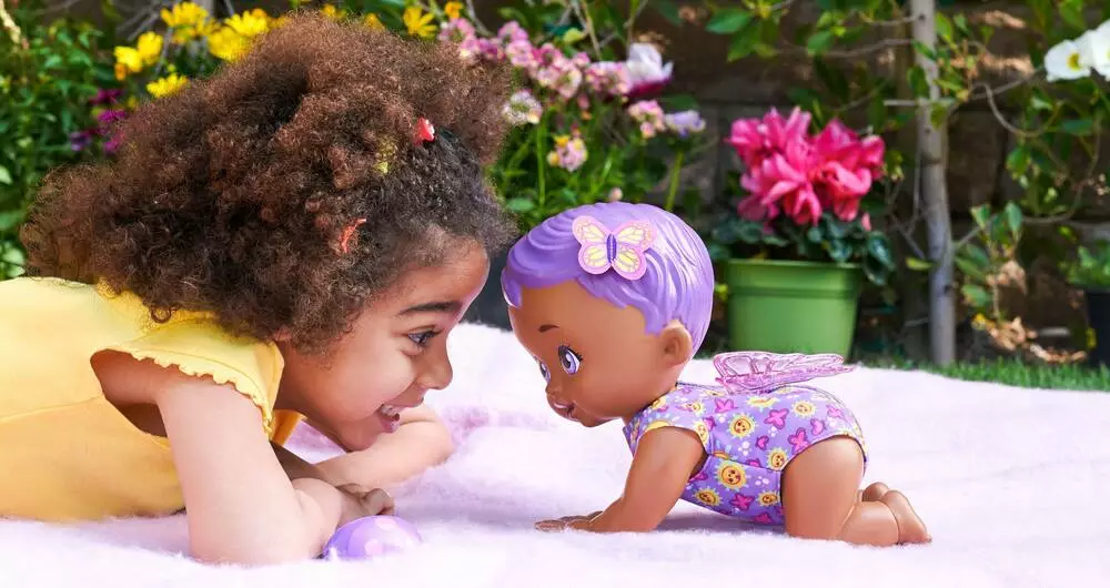 MATTEL TROTTEUR PAPILLON ET SONS VIOLETS 6 MATTEL TROTTEUR PAPILLON ET SONS VIOLETS – Image 6